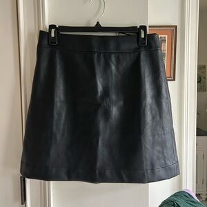 J. Crew Black Mini Skirt
